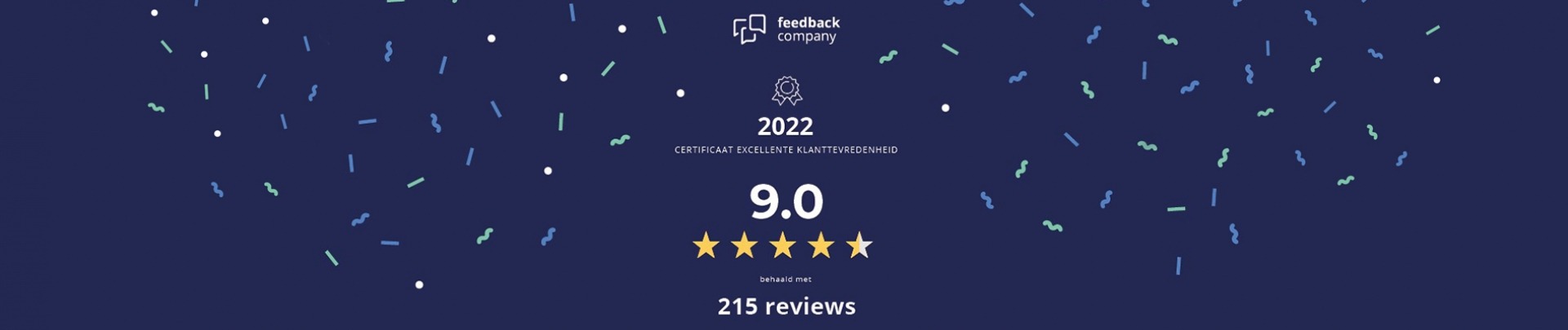 In 2022 geven klanten Van Steensel een 8.8 op basis van 215 reviews